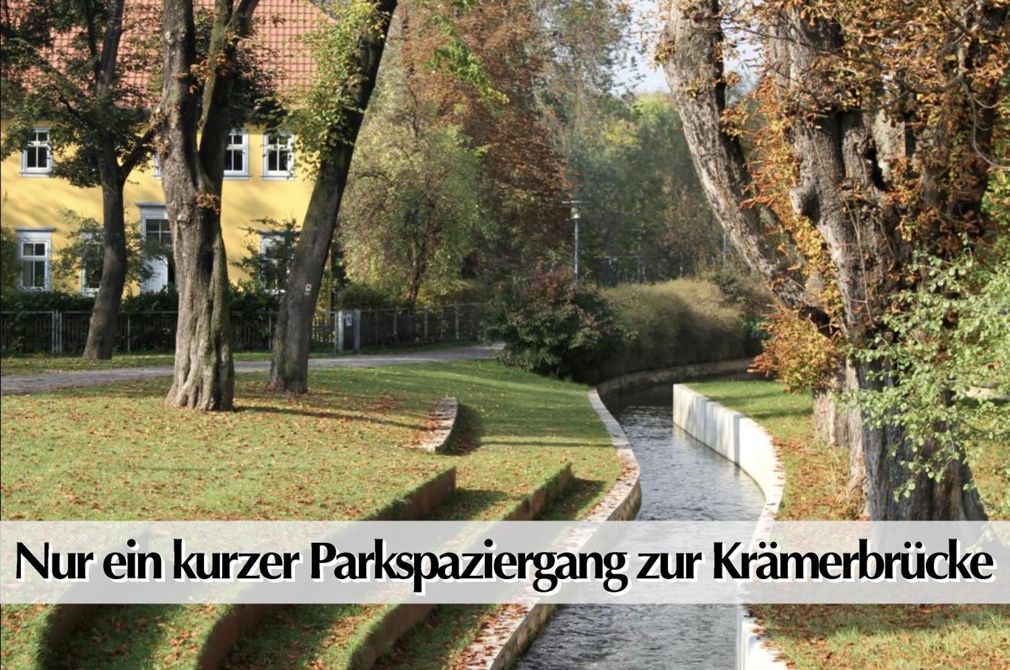 Stadtperle Am Plaetschernden Wasser - 50M2 2R Malerische Fewo In Top Lage Erfurt Exterior photo